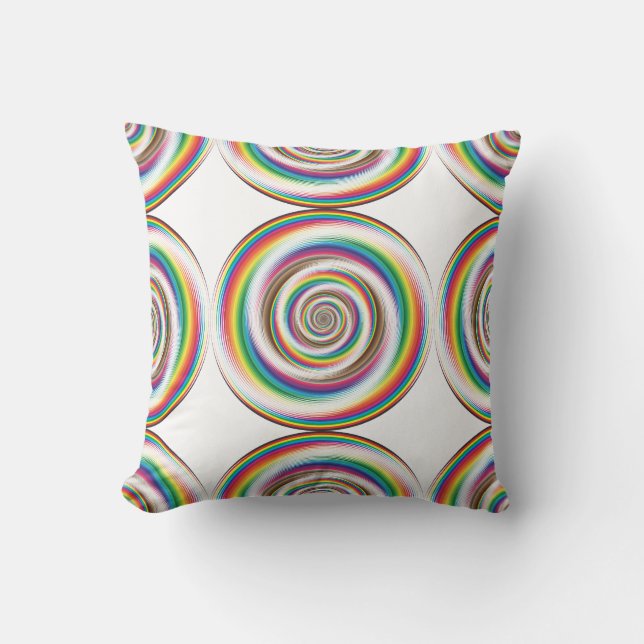 rainbow swatches cushion (Front)