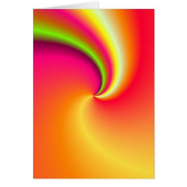 Rainbow Swirl Background (Front)