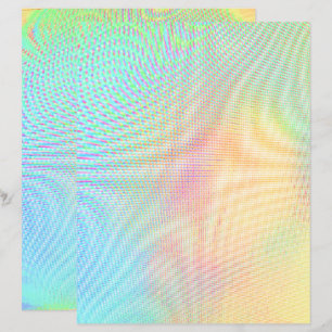 Rainbow Swirl Scrapbook Paper