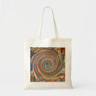 Rainbow Swirl Tote Bag