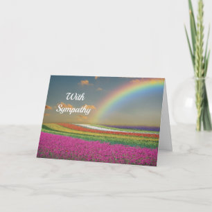 Rainbow Sympathy Card