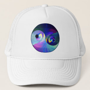 Rainbow Taijitu Yin Yang Trucker Hat