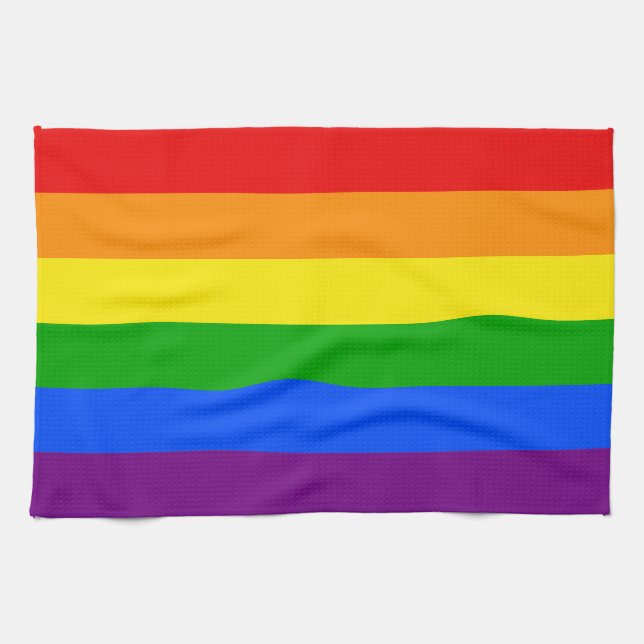 RAINBOW TEA TOWEL (Horizontal)