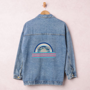 Rainbow Teaching is a work of heart Denim Jacket
