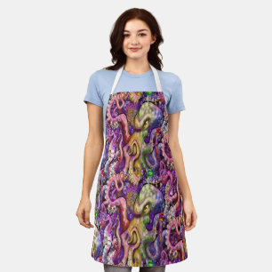 Rainbow Tentacles Apron