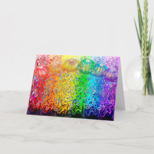 Rainbow Tentacles Card