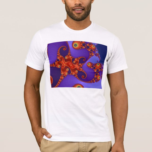 Rainbow Tentacles T-Shirt (Front)