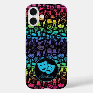 Rainbow Theatre Lover iPhone 16 Plus Case