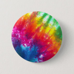 Rainbow Tie-Dye 6 Cm Round Badge