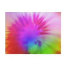 Rainbow tie-dye