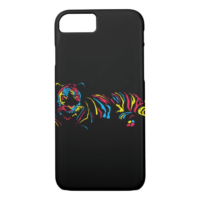 Rainbow tiger Case-Mate iPhone case (Back)