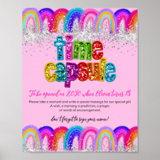 Rainbow Time Capsule Poster