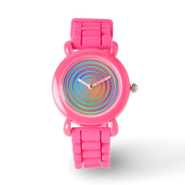 rainbow tin watch (Front)