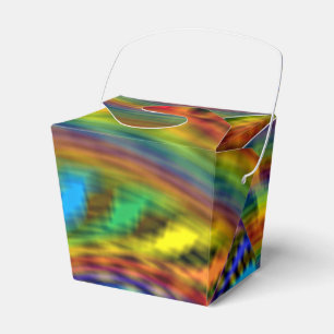 Rainbow Tornado Favour Box