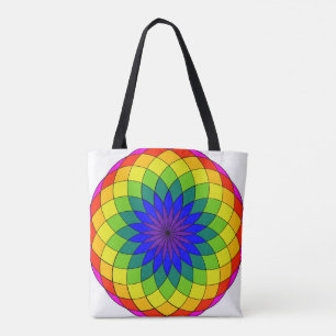 Rainbow Torus Tote Bag