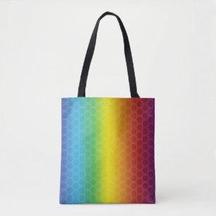 RAINBOW TOTE BAG.