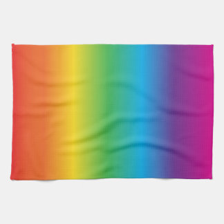 Rainbow towell tea towel