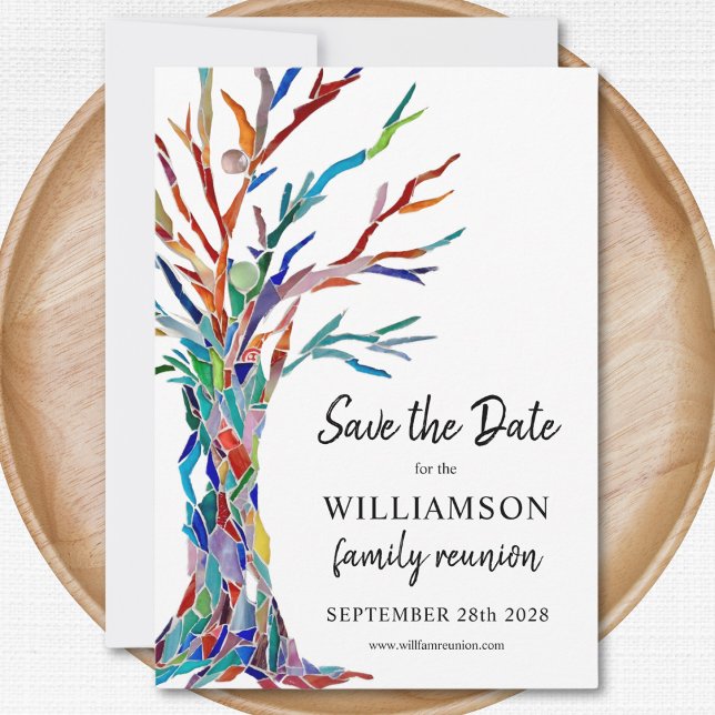 Rainbow Tree Family Reunion Save The Date (Creator Uploaded)