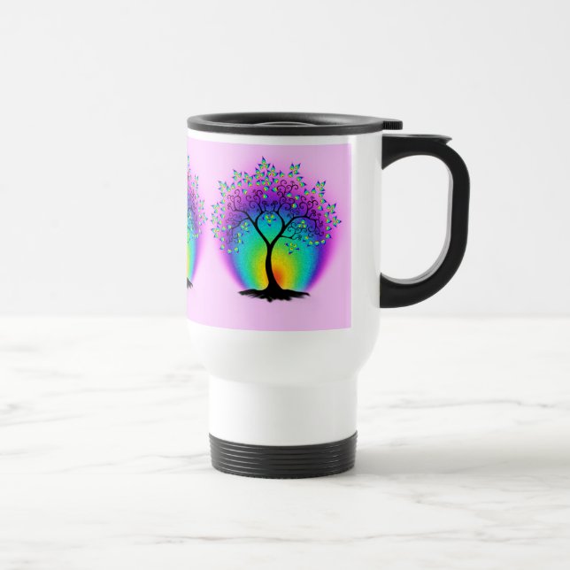 Rainbow Tree of Life Mug (Right)