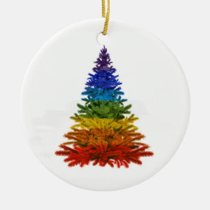 RAINBOW tree ornament