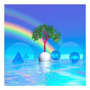 Rainbow Tree Photo Print