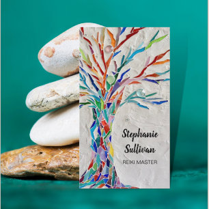 Rainbow Tree Reiki Business Card