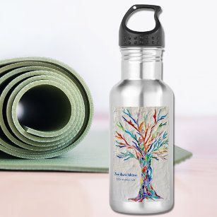 Rainbow Tree Yoga Instructor 532 Ml Water Bottle