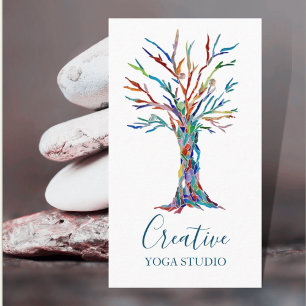 Rainbow Tree Yoga Studio Business Card