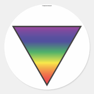 Rainbow Triangle Stickers