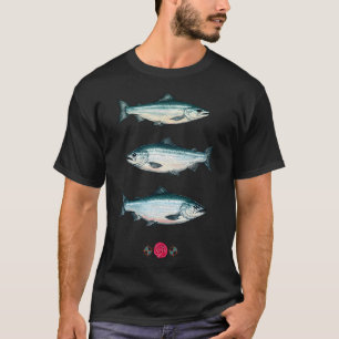 Rainbow Trout Bigfoot Fisherman River Fishing Sasq T-Shirt