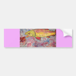 Rainbow Trout Bumper Sticker
