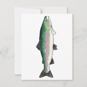 Rainbow Trout Card