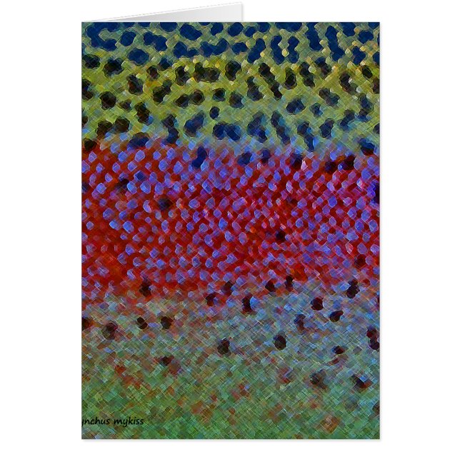 Rainbow Trout - Card (Front)