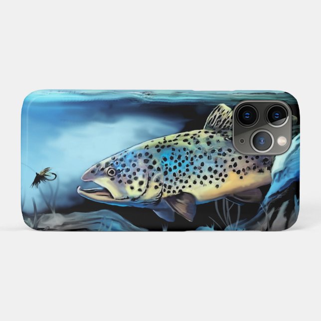Rainbow Trout Case-Mate iPhone Case (Back (Horizontal))