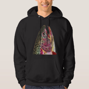 Rainbow Trout Fish Hoodie