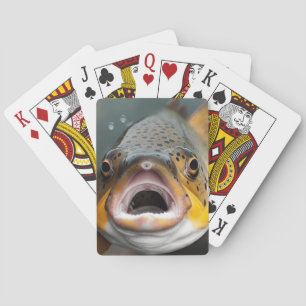 Rainbow Trout Fish Playing Cards