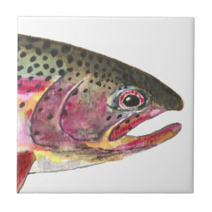 Rainbow Trout Fish Tile