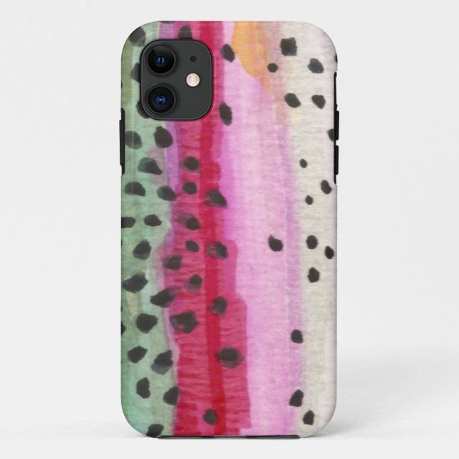 Rainbow Trout Fishing Case-Mate iPhone Case (Back)