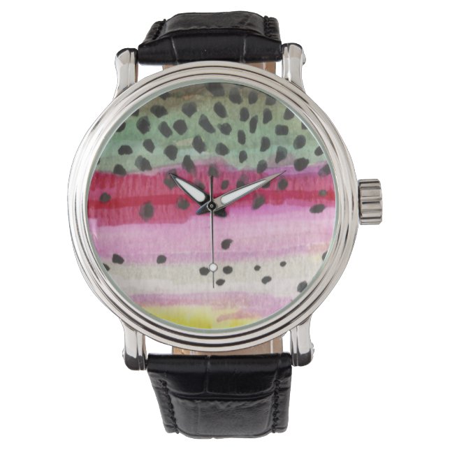 Rainbow Trout Fishing Watch (Front)