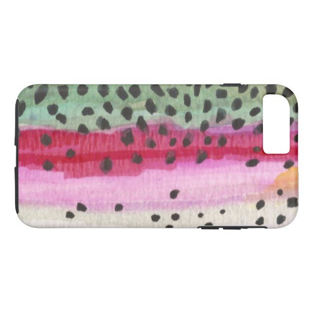 Rainbow Trout Fly Fishing Case-Mate iPhone Case (Back (Horizontal))