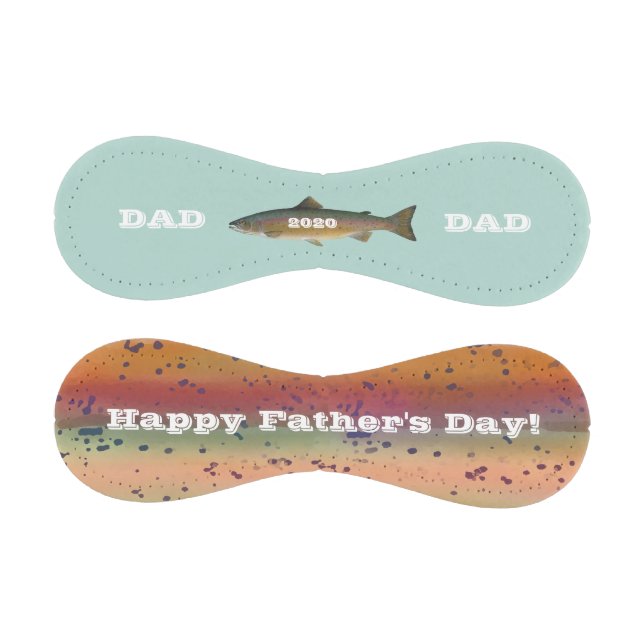 Rainbow Trout Happy Father's Day Fishing Dad 2020 Baseball (Panels)