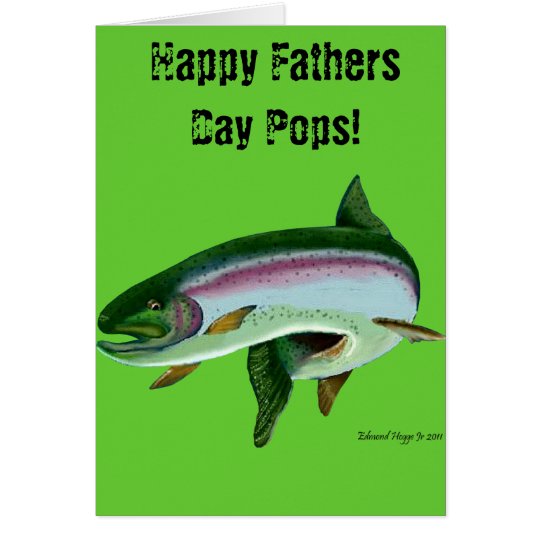Rainbow Trout II Card