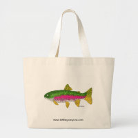 Rainbow Trout Image 1 Tote Bag