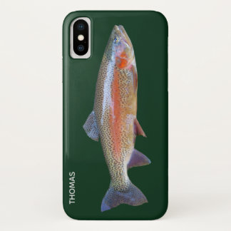 Rainbow Trout iPhone X Case
