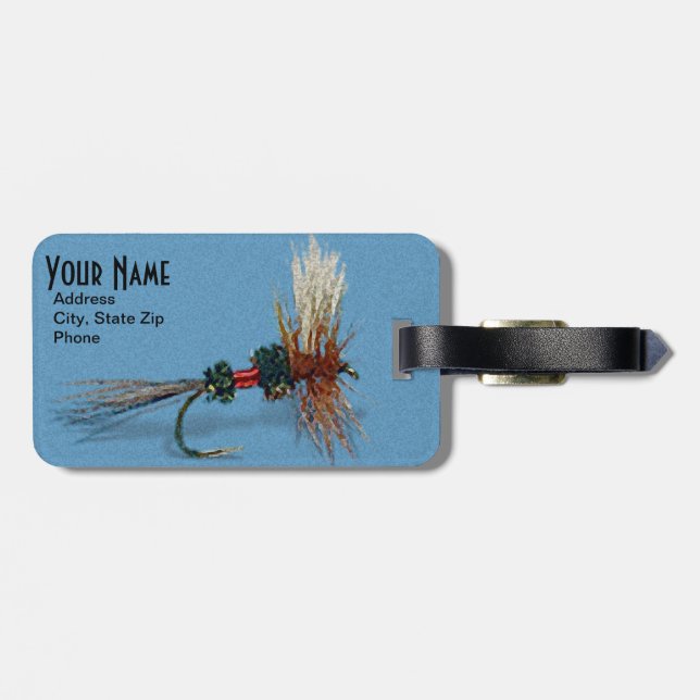 Rainbow Trout - Luggage Tag (Back Horizontal)