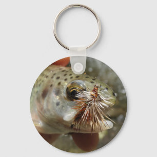 Rainbow Trout photo Key Ring