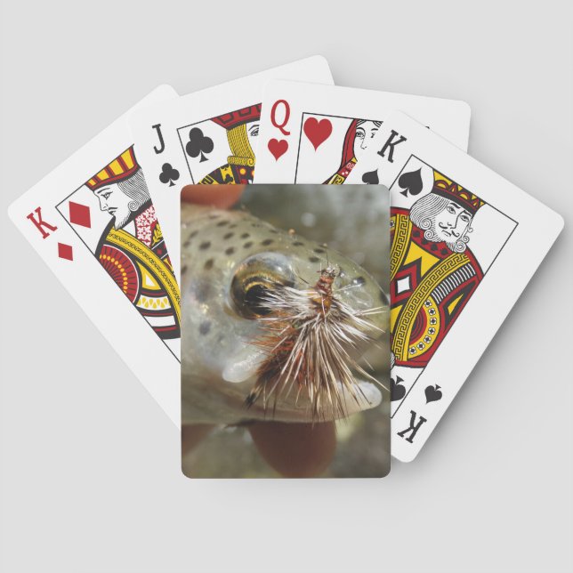 Rainbow Trout photo Playing Cards (Back)