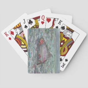 Rainbow Trout Playing Cards