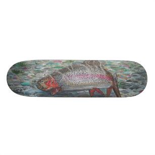 Rainbow Trout Skateboard