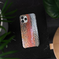 Rainbow Trout Skin Abstract Pattern